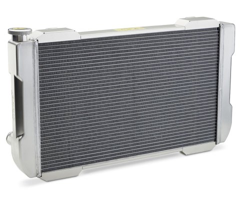 Proform 1-2-3 Universal Radiator Systems 126GB20 System with Fan, Universal, Aluminum, Natural, Manual Trans, 31.10 x18.0, Kit