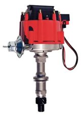 Proform Street/Strip HEI Distributors 66953 Distributor, Street/Strip, Magnetic, Vacuum, Mechanical Advance, Red Cap, Pontiac, 326-455, Each thumbnail 1
