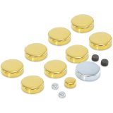Proform Freeze Plug Kits 66560 Plugs, Brass, Pontiac V8, Kit thumbnail 1