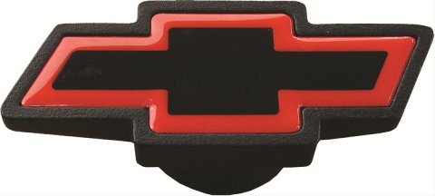 Proform Air Cleaner Wing Nuts 141-369 Filter Assembly Nut, Aluminum, Black, Large Bowtie Emblem, 1/4-20 in. and 5/16-18 in. Thread, Each