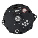 Proform Alternators 66448.1N Alternator, Black Wrinkle Powdercoated, V-Belt, 100 Amp, GM 10si, Internal Regulator, 1-Wire, Each thumbnail 1