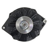 Proform Alternators 66448.1N Alternator, Black Wrinkle Powdercoated, V-Belt, 100 Amp, GM 10si, Internal Regulator, 1-Wire, Each thumbnail 4