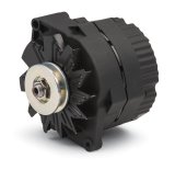 Proform Alternators 66448.1N Alternator, Black Wrinkle Powdercoated, V-Belt, 100 Amp, GM 10si, Internal Regulator, 1-Wire, Each thumbnail 6