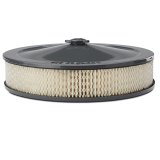Proform Air Cleaner Kits 440-882 Assembly, 14 in. Diameter, Round, Steel, Shark Gray, Mopar Logo, 3 in. Filter height, 1 in. Drop Base, Each thumbnail 1