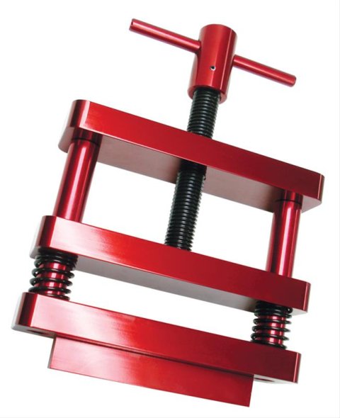 Proform Connecting Rod Vises 66769 Vise, Aluminum, Red Anodized, Universal, Each thumbnail 1