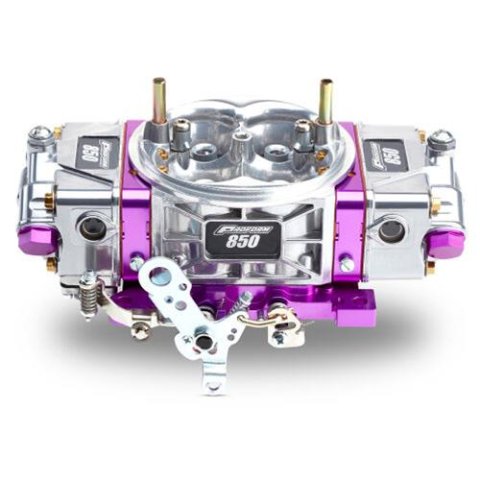 Proform Race Series Mechanical Secondary 850 CFM 4-Barrel Carburetor 67201 Carburetor, Gasoline, Series, Universal, cfm, 4-Barrel, Dual Inlet, Polished, Each thumbnail 2