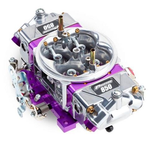 Proform Race Series Mechanical Secondary 850 CFM 4-Barrel Carburetor 67201 Carburetor, Gasoline, Series, Universal, cfm, 4-Barrel, Dual Inlet, Polished, Each thumbnail 4
