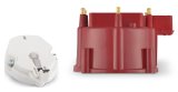 Proform Distributor Cap and Rotor Kits 66916RC Rotor, Red, Male, HEI, Brass Terminals, Cadillac, Chevy, GMC, Oldsmobile, Pontiac, V6, Kit thumbnail 1
