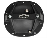 Proform Chevy Bowtie 10 Bolt GM 7.5/7.625 Inch Differential Cover 141-695 Cover, Aluminum, Black Crinkle, Logo, GM, 7.50 in., 10-Bolt, Each thumbnail 1