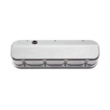 Proform Slant Edge Diecast Aluminum Valve Covers 141-874 Covers, Edge, Tall, Perimeter Bolt Mounting, Aluminum, Polished, Chevrolet, Big Block, Pair thumbnail 2