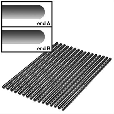 Proform Pushrods 66892C Pushrods, Chromoly, 5/16 in. Diameter, Stock Length +.100 in., Chevy, Small Block, Set of 16 thumbnail 1
