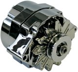 Proform Alternators 66445.8N Alternator, Internal Regulator, 80 Amp, Chrome, Buick, Chevy, GMC, Oldsmobile, Pontiac, Each thumbnail 3
