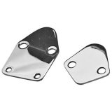 Proform Fuel Pump Block-Off Plates 66107 Plate, Steel, Chrome Plated, Chevy, Ford, Mopar, Gasket Included, Each thumbnail 2