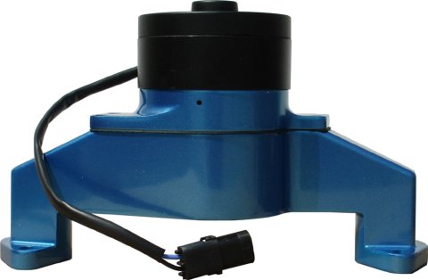 Proform Electric Water Pumps 68230B Pump, Electric, 35 gpm, Aluminum, Blue, Chevy, Big Block, Includes Hose Adapter, Each thumbnail 2