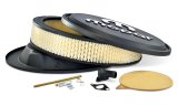Proform Mopar Licensed Slant-Edge Air Cleaners 440-830 Cleaner, Slant-Edge, Aluminum Top, Black Crinkle, Raised White Logo, 14.00 in. Diameter, Dropped 1.00 in., Each thumbnail 3