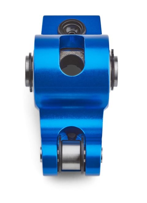 Proform Super-Street Roller Rocker Arms 66914C Arms, Stud Mount, Self-Aligning, Full Roller, Aluminum, 1.5 Ratio, Fits 3/8 in. Stud, Chevy, Small Block thumbnail 2