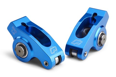 Proform Super-Street Roller Rocker Arms 66914C Arms, Stud Mount, Self-Aligning, Full Roller, Aluminum, 1.5 Ratio, Fits 3/8 in. Stud, Chevy, Small Block thumbnail 5