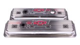 Proform Stamped Steel Chevrolet Valve Covers 141-107 Covers, Stock Height, Steel, Chrome, Bowtie Emblem, Centerbolt, Chevy, Small Block, Pair thumbnail 3
