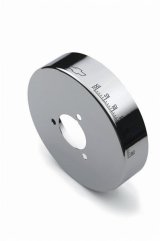 Proform Harmonic Balancer Covers 141-725 Cover, Aluminum, Chrome, 6 3/4 in. Diameter, Degree Markings, Chevy, Small Block, Each thumbnail 1