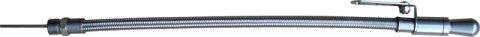 Proform Stainless Steel Oil Dipsticks 68052 Dipstick, Engine, Braided Tube, Aluminum Handle, Pan Mount, Ford, Each thumbnail 3