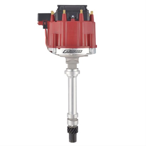 Proform Race HEI Distributors 66941RM Distributor, HEI, New, Magnetic Pickup, Mechanical Advance, Red Cap, Coil, Chevy, Big/Small, Each