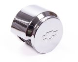 Proform Air Breather Caps for Chevrolet 141-621 Valve Cover Breather, Push-In, Round, Steel, Chrome, Bowtie Emblem, Each thumbnail 3