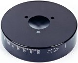 Proform Harmonic Balancer Covers 141-727 Cover, Aluminum, Black, 6 3/4 in. Diameter, Degree Markings, Chevy, Small Block, Each thumbnail 1