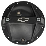 Proform Chevy Bowtie 12 Bolt GM 8.875 Inch Differential Cover 141-697 Cover, Aluminum, Black Crinkle, Logo, GM, in. Passenger Car, Each thumbnail 2