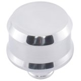 Proform Slant Edge Aluminum Breather Caps 141-850 Valve Cover Breather, Aluminum, Push-in, Round, Polished, 2.500 in. Diameter, 1.220 in. Hole Size, Each thumbnail 1