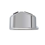 Proform GM Licensed Slant Edge Valve Covers 141-879 Covers, Covers, Tall, Perimeter Bolt Mounting, Aluminum, Chrome Powdercoat, Chevrolet Logo, Chevy, Big Block, Pair thumbnail 4