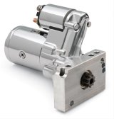 Proform High-Torque Starters 66259 Starter, Fullsize, Inline, High-Torque, Chrome, 153/168-tooth, Chevy, Each thumbnail 1