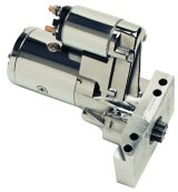 Proform High-Torque Starters 66259 Starter, Fullsize, Inline, High-Torque, Chrome, 153/168-tooth, Chevy, Each thumbnail 2