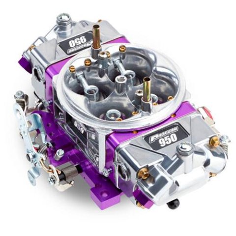 Proform Race Series Mechanical Secondary 950 CFM 4-Barrel Carburetor 67202 Carburetor, Gasoline, Series, Universal, cfm, 4-Barrel, Dual Inlet, Polished, Each thumbnail 1
