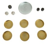 Proform Freeze Plug Kits 66556 Plugs, Brass, Ford, 429, 460, Kit thumbnail 1