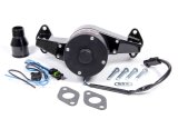 Proform Electric Water Pumps 141-674 Pump, Electric, 35 gpm, Die-Cast Aluminum, Black Powdercoated, Red Bowtie Emblem, Chevy, Big Block, Each thumbnail 2