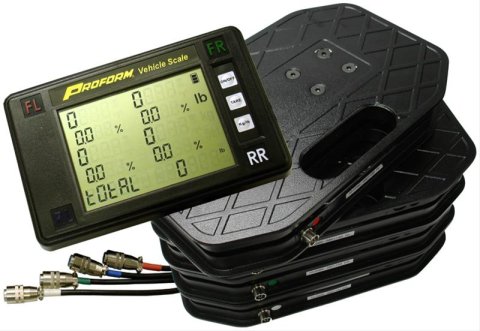 Proform Vehicle Scale Kits 67650 Weighing Scales, 1,250 lb. Capacity Per Scale, 14.50 in. Length, 9.50 in. Width, 2.50 in. Height, Kit thumbnail 3