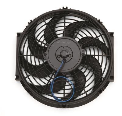 12 Inch 1,200 CFM Proform Electric Fan 67013 Fan, Electric, Single, cfm, 7 amps, 3,000 rpm, 8 Blades, Black Plastic Shroud, Each