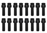 Proform Self-Locking Wedge Header Bolts 66752 Bolts, Locking, Hex Head, Steel, Black Oxide, 3/8-16 in. Thread, 0.750 in. UHL, Chevy, Set of 16 thumbnail 1