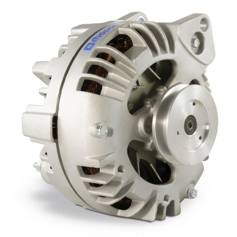Proform Alternators 440-471 Alternator, Chrysler Square Back, Natural, 110 amps, Internal Regulator, Blue Mopar Emblem, Chrysler, Dodge, Plymouth, Each thumbnail 2