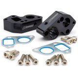 Proform Water Pump Adapters 66243 Mounting Brackets, Adapter, Billet Aluminum, Black Anodized, Chevy Big Block to LS engine, Kit thumbnail 1