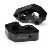 Proform Water Pump Adapters 66243 Mounting Brackets, Adapter, Billet Aluminum, Black Anodized, Chevy Big Block to LS engine, Kit thumbnail 2