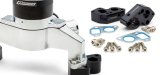 Proform Water Pump Adapters 66243 Mounting Brackets, Adapter, Billet Aluminum, Black Anodized, Chevy Big Block to LS engine, Kit thumbnail 4