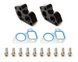 Proform Water Pump Adapters 66243 Mounting Brackets, Adapter, Billet Aluminum, Black Anodized, Chevy Big Block to LS engine, Kit thumbnail 5