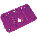 Proform Race Calibration Billet Metering Blocks 67150C Block, Calibration, Primary, Aluminum, Purple Anodized, Holley 4150 Series, Each thumbnail 1
