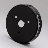 Proform Harmonic Balancer Covers 66517BKC Cover, Aluminum, Black, 6 3/4 in. Diameter, Degree Markings, Chevy, Small Block, Each thumbnail 2