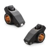 Proform Extruded Aluminum Shaft Mount Roller Rocker Arms 440-469 Arms, Arms, 1.6 Ratio, Aluminum, Black Anodized, Chrysler, Dodge, Plymouth, Small Block, Set of 16 thumbnail 3