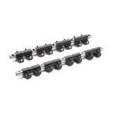 Proform Extruded Aluminum Shaft Mount Roller Rocker Arms 440-469 Arms, Arms, 1.6 Ratio, Aluminum, Black Anodized, Chrysler, Dodge, Plymouth, Small Block, Set of 16 thumbnail 4