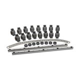 Proform Extruded Aluminum Shaft Mount Roller Rocker Arms 440-469 Arms, Arms, 1.6 Ratio, Aluminum, Black Anodized, Chrysler, Dodge, Plymouth, Small Block, Set of 16 thumbnail 5