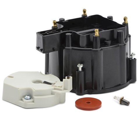Proform Distributor Cap and Rotor Kits 66800 Cap, Rotor, Stock, HEI, Brass Terminals, Black, American Motors, Buick, Chevy, Jeep, Oldsmobile, Pontiac, Each thumbnail 3