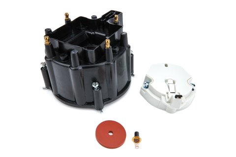 Proform Distributor Cap and Rotor Kits 66800 Cap, Rotor, Stock, HEI, Brass Terminals, Black, American Motors, Buick, Chevy, Jeep, Oldsmobile, Pontiac, Each thumbnail 4